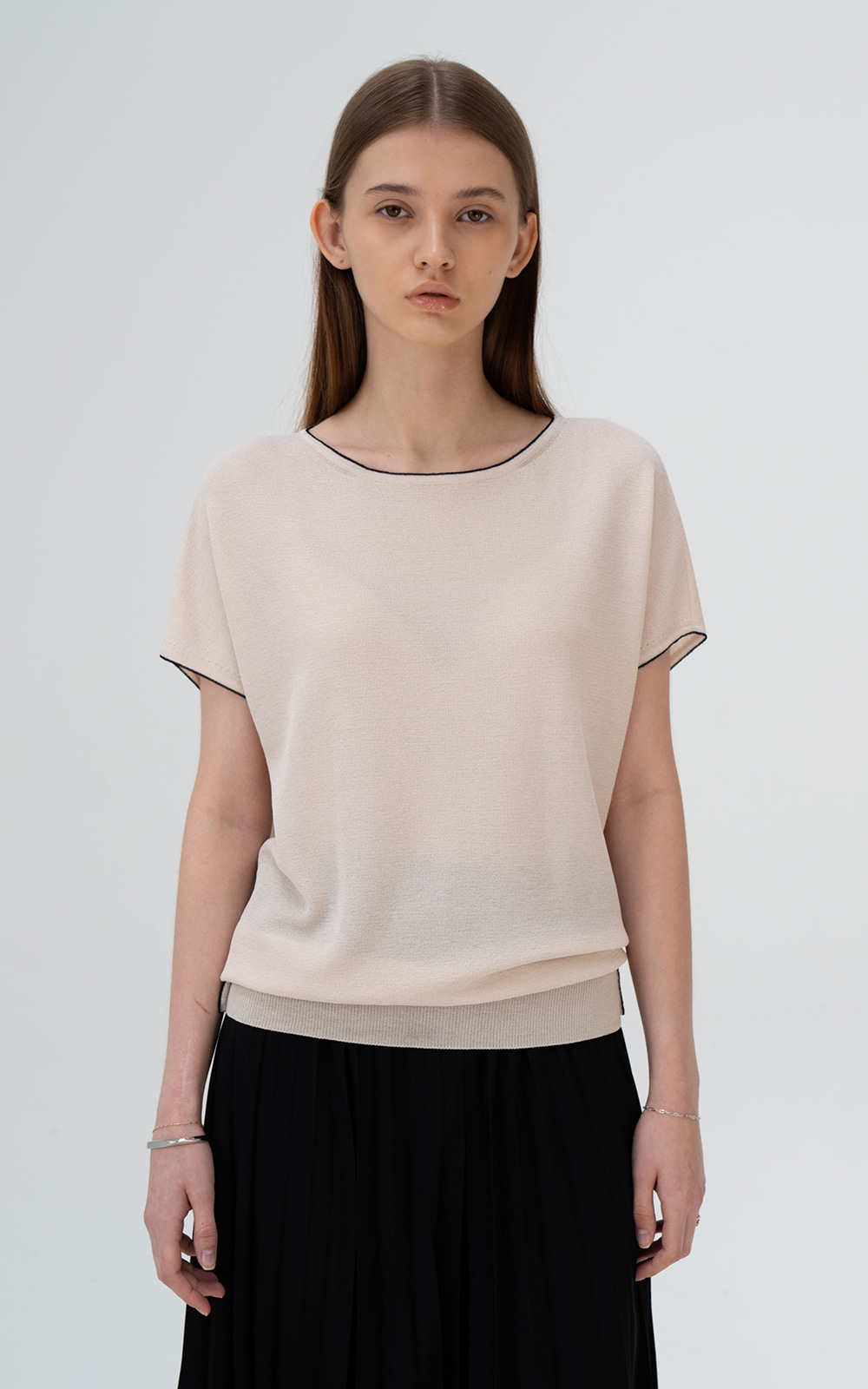 CO TRIMMED SLEEVELESS KNIT TOP_IVORY