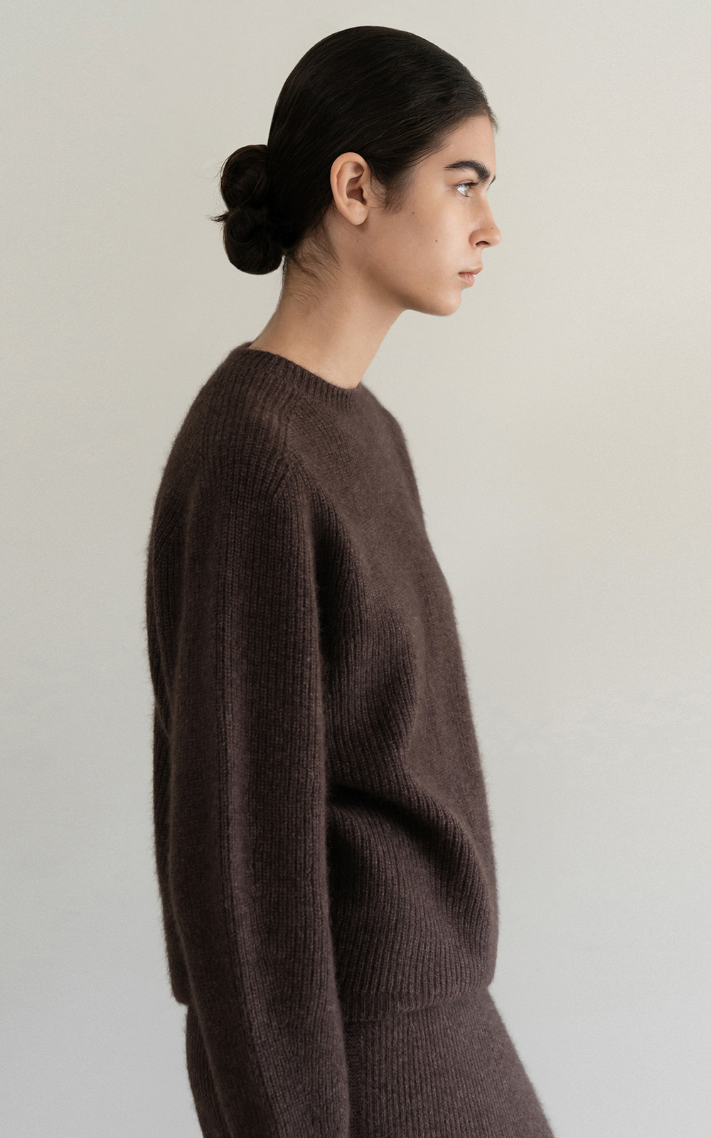 CO FOX SOFT KNIT TOP_BROWN